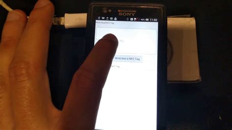 write text to nfc tag android|Android open activity for nfc.